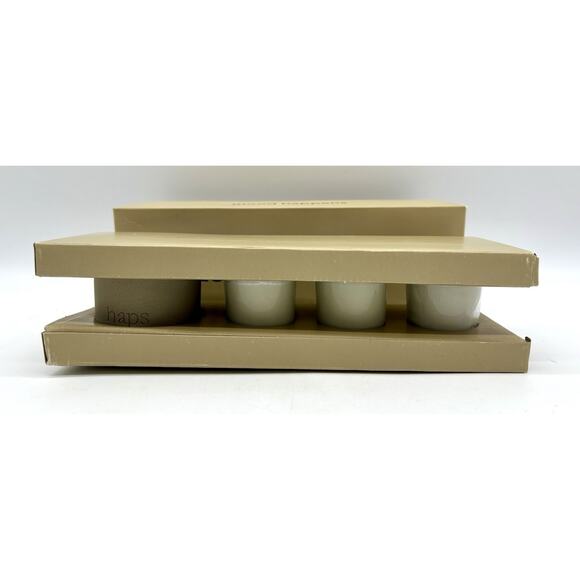 New HAPS Mood Care Candle Set Variety Pack 3 Candles 1 Ceramic Votive Drunk Text - Picture 10 of 13